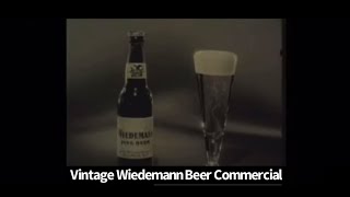 Vintage Wiedemann Beer TV Commercial [upl. by Miles]