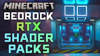 How to Install BEDROCK RTX Shader Packs  Fast amp EASY Tutorial [upl. by Chavaree]