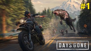 The Best Zombie Game  Days Gone episode 1 [upl. by Ecnirp634]