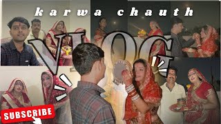 My First Karwa Chauth🌜 celebrate karwa chauth ❤️ karwachauth subscribe youtube dristychetiwal [upl. by Veta]