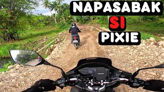 Napasabak si Pixie  Sta Cruz Marihatag Surigao Del Sur Honda PCX160 pcx160 motovlog moto [upl. by Jaeger]