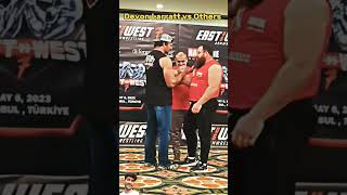 Levon larratt vs Denis cyplenkov 🥶 armrestling devlopment denisedresser gym motivation video [upl. by Firestone]