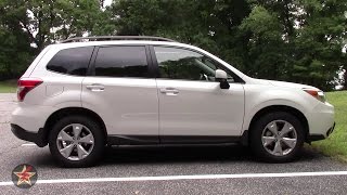 2015 Subaru Forester 25i Premium in depth owner Review amp walk through [upl. by Bette]