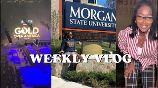 Weekly Vlog  MSU Homecoming  Gold Over America Tour  Life of a Content Creator  GLP1 Eating [upl. by Supple555]