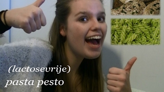 lactosevrije pasta pesto  Lekkersmikkelennn [upl. by Alleyn705]