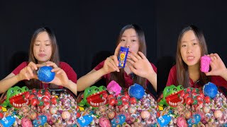 Sweet Candy Snacks part 122Candy mukbang candied candied [upl. by Hermann]