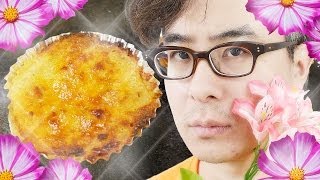 じゃがりこ抹茶クリーム味のポテトサラダを、さらにスイートポテトにしてみた！ [upl. by Jarlath]