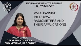 M5L4 Passive Microwave Radiometers And Their Applications [upl. by Main253]