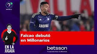 Falcao debutó en Millonarios [upl. by Elwira834]