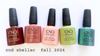 Swatching CND Shellac Fall 2024 Dynamic Duality [upl. by Kraft]