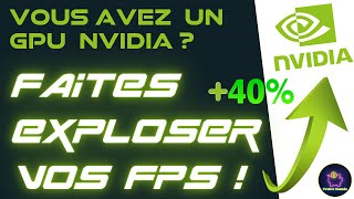 nVidia NIS gagnez jusquà 40 de FPS en moyenne  Nouvelle Version [upl. by Barnie743]