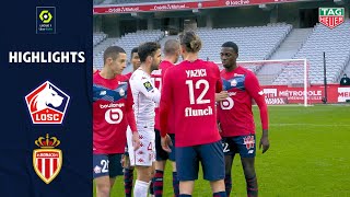 LOSC LILLE  AS MONACO 2  1  Highlights  LOSC  ASM  20202021 [upl. by Elin671]