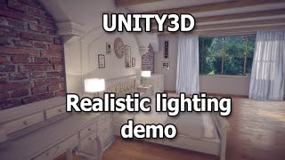 Realistic dynamic interior lighting Unity 5 [upl. by Stearne]