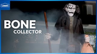 Tekky 12FT BONE COLLECTOR Animatronic Review Lowes 2024 Exclusive [upl. by Aivekal968]