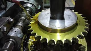 Gear Hobbing Process [upl. by Aivalf]