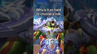 Why is it so hard to choose a role worldofwarcraft warcraft thewarwithin warwithin mmo shorts [upl. by Ahsilahk855]