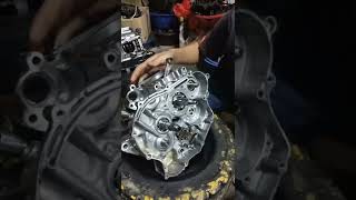 Y15zr pasang engine crankshaft wossner 456speed [upl. by Hseyaj]