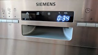 Siemens iQ500 SN46P582EU speedMatic Geschirrspüler  Spülmaschine Unterbaugerät  Edelstahl  60 cm [upl. by Othella769]