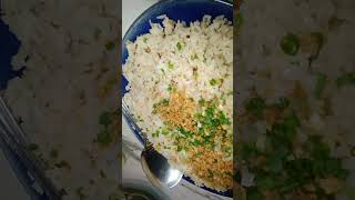 GARLIC RICE 🍚🥄 MASARAP KAHIT WALANG ULAM 😋😀  SHORTS [upl. by Aisinoid]