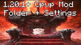 Best 1201 Crystal PvP Mods Folder  Settings [upl. by Doretta]