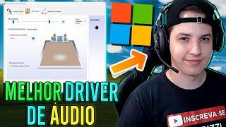 O melhor DRIVER DE ÁUDIO  Realtek HD Manager [upl. by Enelav]