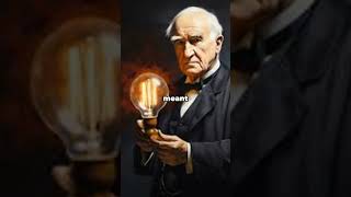 Edisons Explosive Light Bulbs 💥💡 Edison Inventions facts factshorts factshistory history [upl. by Initsed]