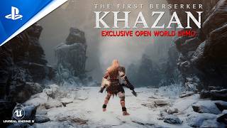 THE FIRST BERSERKER KHAZAN Closed Beta 4K PS5 Gameplay  New BRUTAL Action RPG in Unreal Engine 5 [upl. by Llerred]