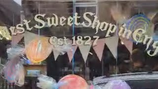 Oldest Sweet Shop in England 1661 North Yorkshire Pateley Bridge [upl. by Bork]