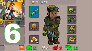 Cube Survival Story  Gameplay Walkthrough Part 6  Found a Minigun Bunker Alpha Android Games [upl. by Berg]