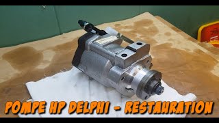 Pompe HP Delphi  Restauration Limaille amp Perte de pression [upl. by Nitsirt]