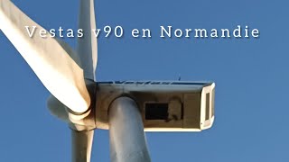 vestas v90 3mw mk4 de Normandie [upl. by Landon279]