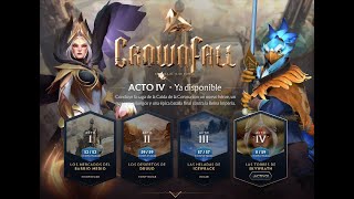 ACTO 4 CROWFALL Y NUEVO HEROE KEZZ EN DOTA [upl. by Fougere]