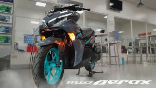 2023 Yamaha Aerox 155 🔥 Power Gray 💥 Mas Pina astig lalo Price Specs Features Walkthrough Review [upl. by Staffan]