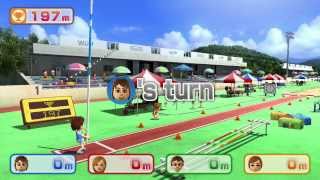 Wii Party U Minigame Showcase  Mii Vaulters [upl. by Greenburg]