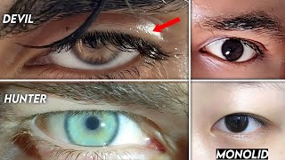 Most Attractive Eyes Shapes in The World  Most Beautiful Eyes [upl. by Ysac]