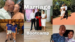 MARRIAGE BOOTCAMP VLOG  South African YouTuber [upl. by Kev232]