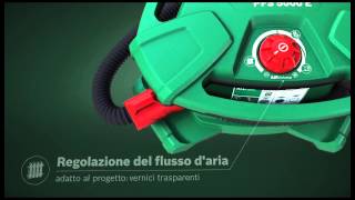 Pistole a spuzzo Bosch PFS 30002 e PFS 5000 E [upl. by Ydorb]