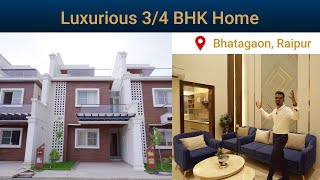 34 BHK House at Raipur  Uttam City Bhatagaon  Alpha Realty [upl. by Fitzhugh]