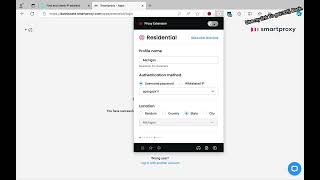 How To Connect Smart Proxy On Microsoft Edge [upl. by Natica]