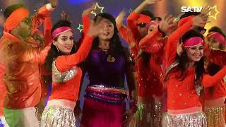 Eid Dance by Mousumi Hamid on SATV  Eid Dance Program [upl. by Nylhsoj]