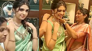 Kriti Shetty Inaugurates Chennai Shopping Mall  Krithi Shetty Latest Video  Daily Culture [upl. by Leidba]