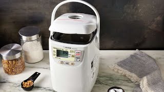 Zojirushi Home Bakery Mini Breadmaker  top bread maker review [upl. by Ycart676]