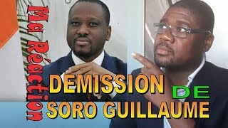 Démission De Soro Guillaume  Ma Réaction [upl. by Ailey]