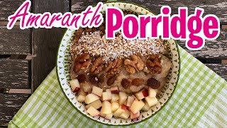 Porridge Rezept selber machen  Amaranth Porridge aus der TCM für dich [upl. by Reste294]