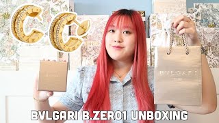 BVLGARI Unboxing BVLGARI Bzero1 Earrings FINALLY [upl. by Oster]