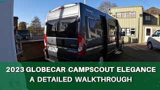 A 2023 Globecar Campscout Elegance  a detailed walkthrough  at Venture Caravans and Motorhomes [upl. by Vivianna]