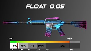 CSGO M4A1S  Decimator  Skin wearfloat [upl. by Berger]