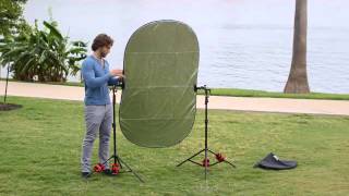 Reflector Stand Setup [upl. by Janiuszck]