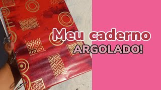 FIZ MEU CADERNO ARGOLADO [upl. by Pricilla679]