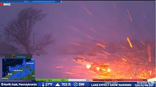 LAKE EFFECT SNOW CHAOS  LIVE STREAM ARCHIVE [upl. by Oira440]